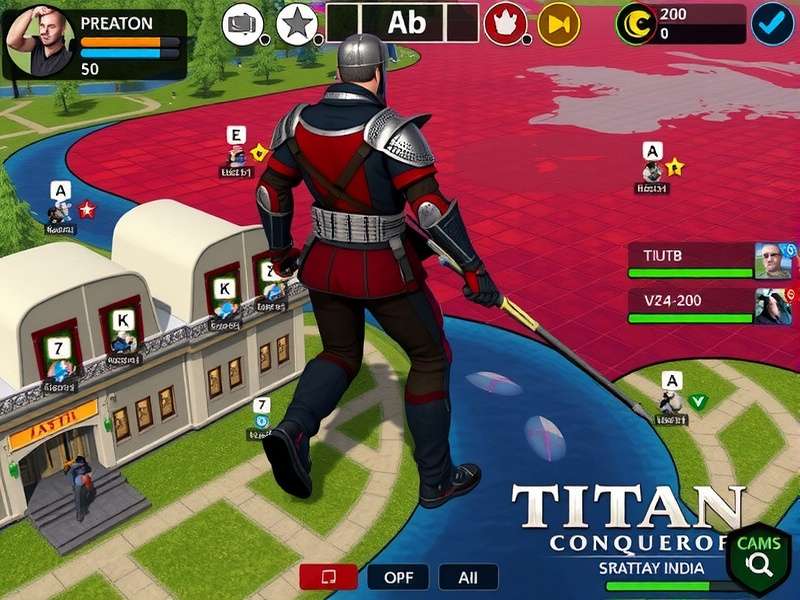 Titan Conqueror Pro India strategy map